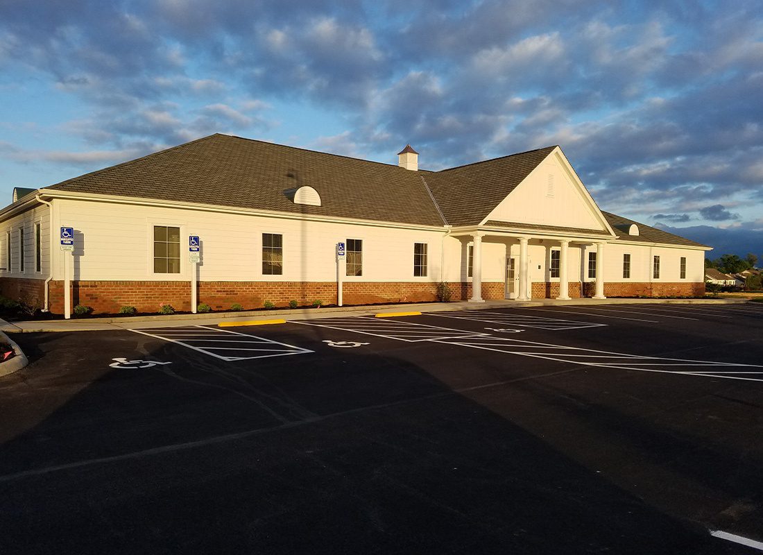 Pickerington, OH - Landscape View of MMA Insurance Agency Office Location in Pickerington, Ohio at Dusk